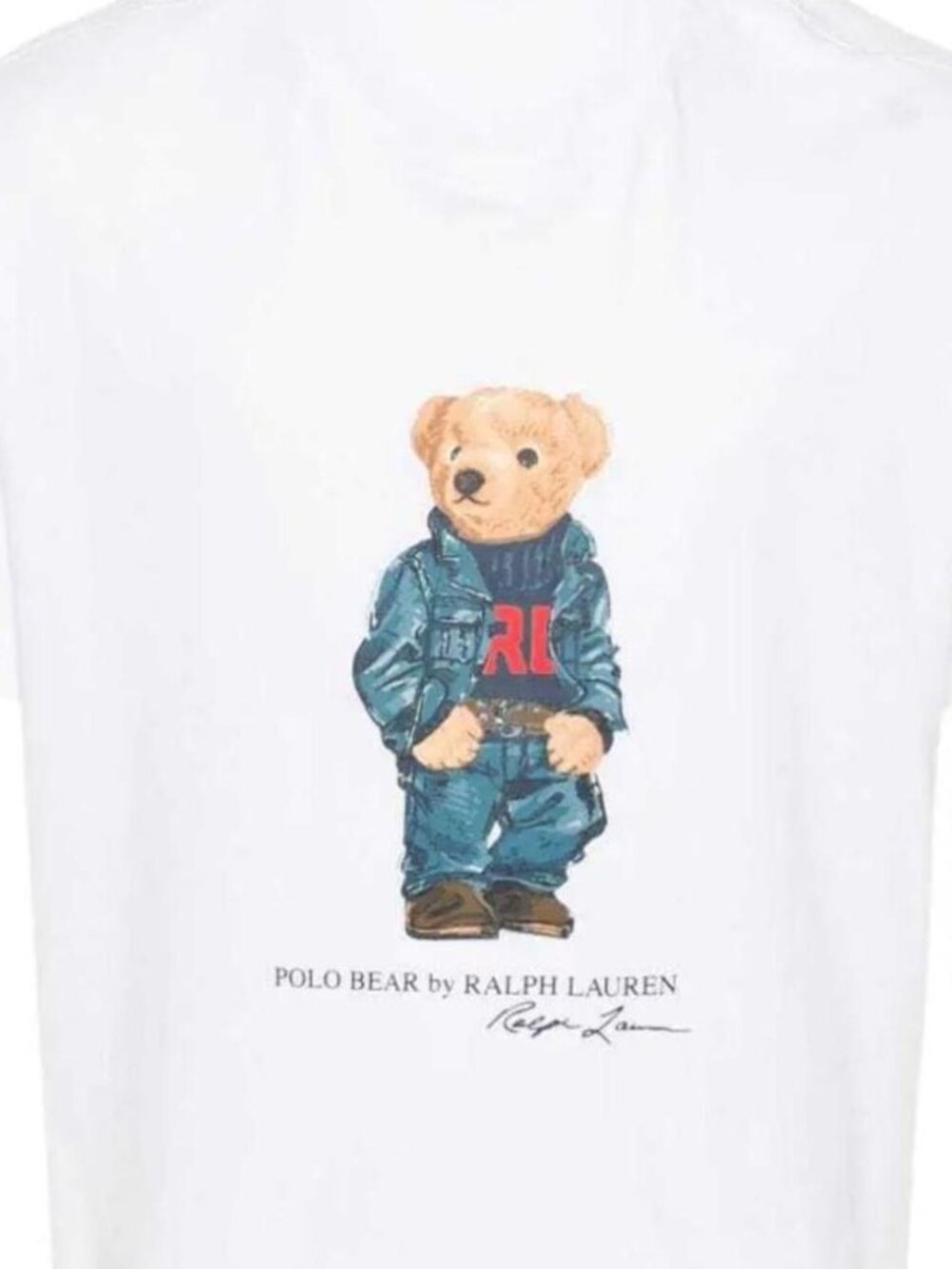 Polo Ralph Lauren White T-Shirt Size L